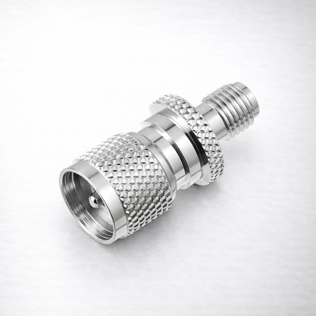 SMA Female to Mini-UHF Male Adaptor